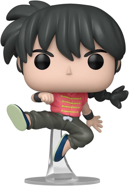 Funko Pop! Animation: R1/2 - Ranma - Probabilidade de 1/6 para a variante rara de Chase - Ranma 1/2 - Figura colecionável de vinil - Ideia para presente - Produtos oficiais - Brinquedos para crianças e adultos - Fãs de anime