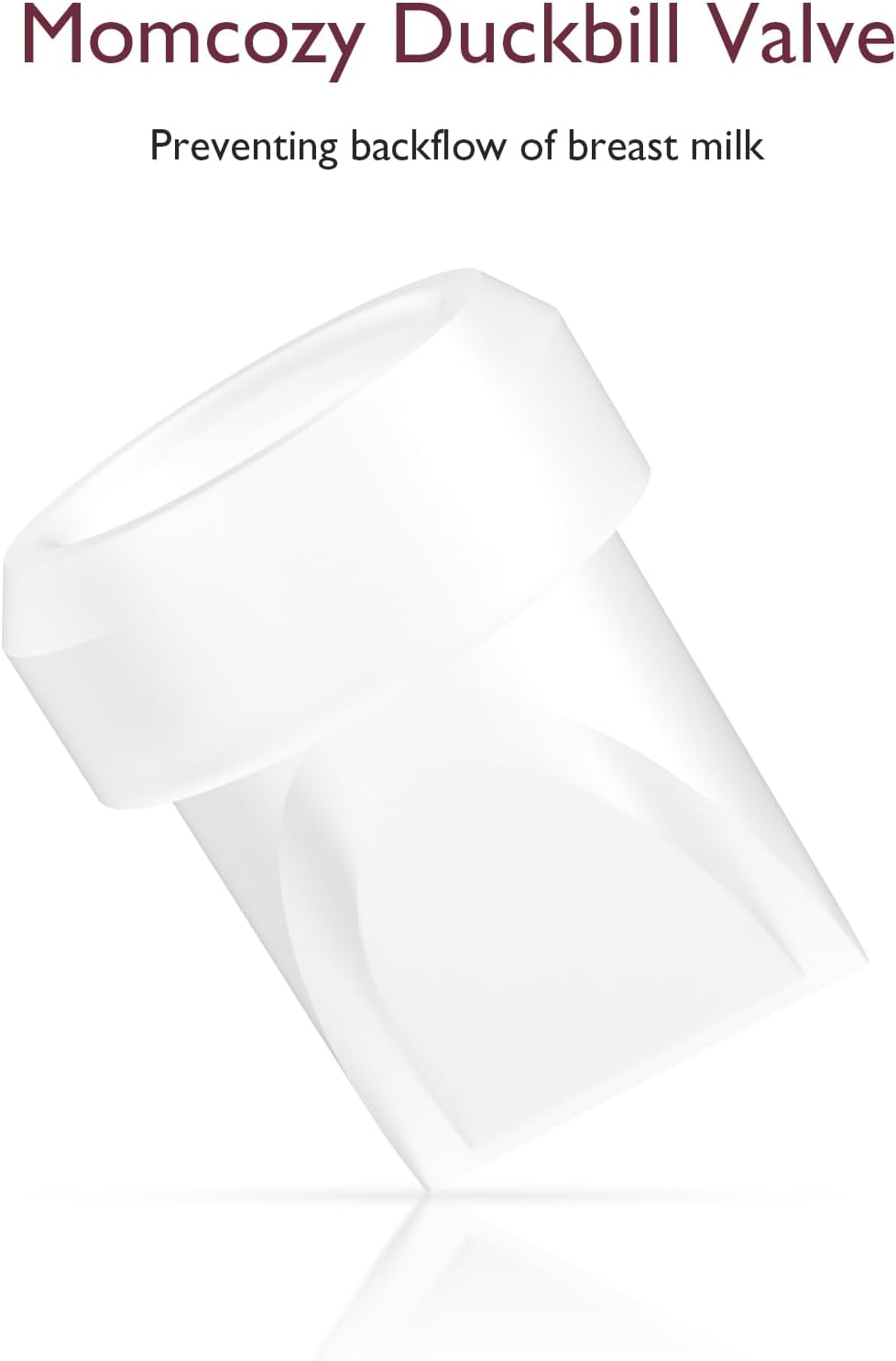 Momcozy Válvulas Duckbill somente para Momcozy V1/V2. Acessórios de substituição para bomba tira leite Momcozy V1/V2 original, pacote com 2
