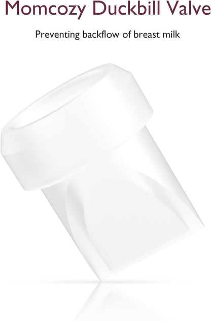 Momcozy Válvulas Duckbill somente para Momcozy V1/V2. Acessórios de substituição para bomba tira leite Momcozy V1/V2 original, pacote com 2