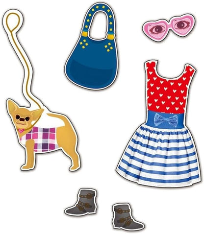 Galt Toys, livro de adesivos de moda, livros de adesivos infantis, a partir de 4 anos