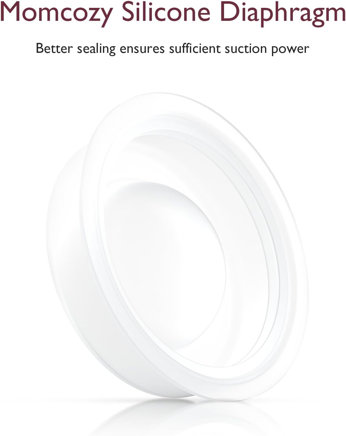 Momcozy Válvulas Duckbill somente para Momcozy V1/V2. Acessórios de substituição para bomba tira leite Momcozy V1/V2 original, pacote com 2