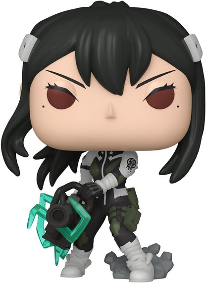 Funko Pop! Plus: Kaiju No8 - Mina Ashiro - Chances de 1/6 para a variante rara de Chase - Kaiju No8 - Figura colecionável de vinil - Ideia para presente - Produtos oficiais - Brinquedos para crianças e adultos - Fãs de anime