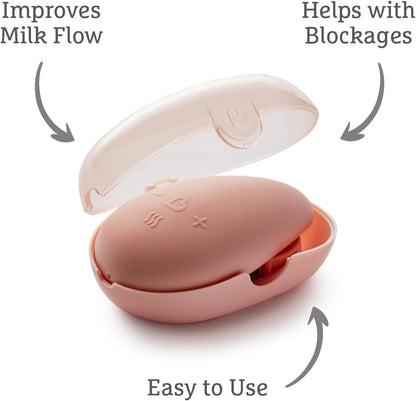 Munchkin Bomba tira-leite de silicone | Bomba manual para amamentação com capacidade para até 120 ml de leite | Design ergonômico e fácil de usar | Artigos essenciais para amamentação e bebê