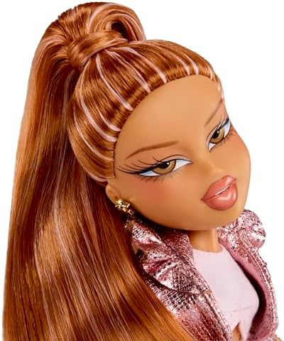 Bratz Pop Starz Yasmin - Boneca Fashion com Pingente Colecionável, Roupa e Acessórios Musicais
