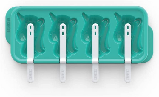 Zoku Ice Pop Molde Unicornio Azul - Juego de 4, ZK159