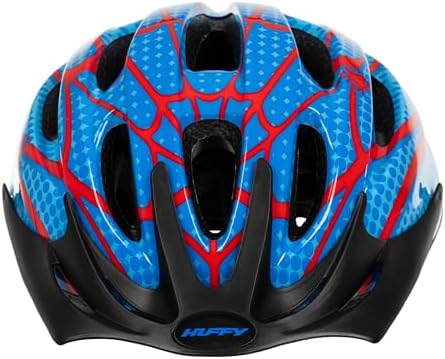 Capacetes de bicicleta infantis oficiais da Disney e Marvel | Capacete de segurança ajustável para crianças de 3 a 12 anos (50 a 54 cm) | Frozen, Stitch, Minnie Mouse, Homem-Aranha – Ideal para ciclismo, patinete e skate.