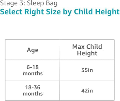 Love To Dream™ Saco de dormir | Cobertor e edredom vestível de manga comprida e leve | 2,5 Tog Ideal para inverno e outono (16–20 °C) | Algodão lavável à máquina e zíper duplo