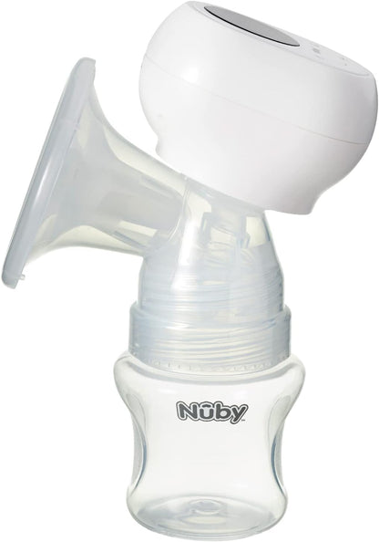 Nuby Bomba de leite sem fio – Design compacto | Controles touchscreen | Bateria recarregável | Estimulação e expressão