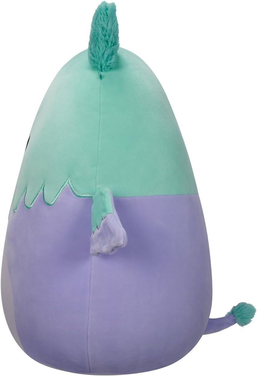 Squishmallows SQCR05401 7,5 polegadas-Minerva The Squa e Purple Griffin, multicolorido