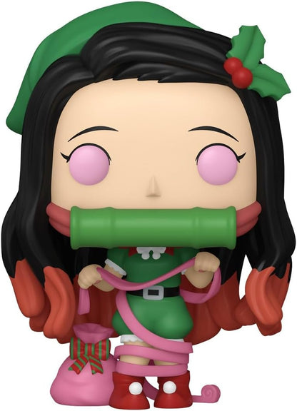 Funko Pop! Plus: Demon Slayer - Nezuko Kamado - (Holi) - Figura colecionável de vinil - Ideia para presente - Produtos oficiais - Brinquedos para crianças e adultos - Fãs de anime - Figura modelo para colecionadores e exposição