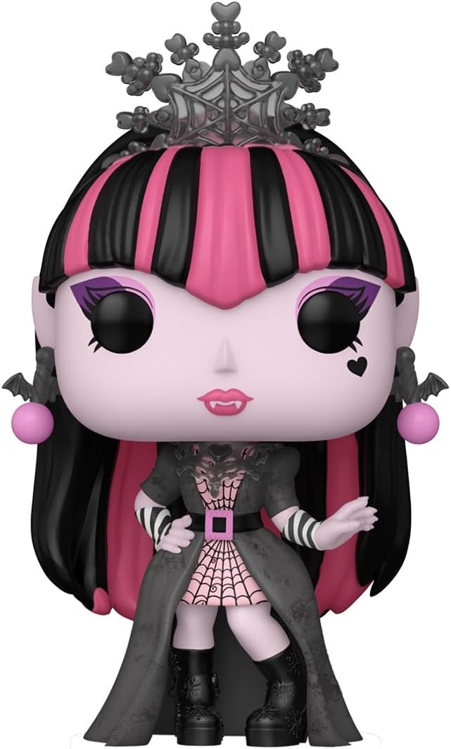 Funko Pop! Vinyl: Mattel: Monster High – Draculaura - Figura de Vinil Colecionável - Ideia de Presente - Produto Oficial - Brinquedos para Crianças e Adultos - Fãs de Desenhos Animados - Figura para Colecionadores e Exibição