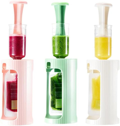 PandaEar Estação de aperto para armazenamento de papinhas em sachê, máquina de encher sachês com 10 unidades, estação de enchimento para bebês e crianças pequenas.