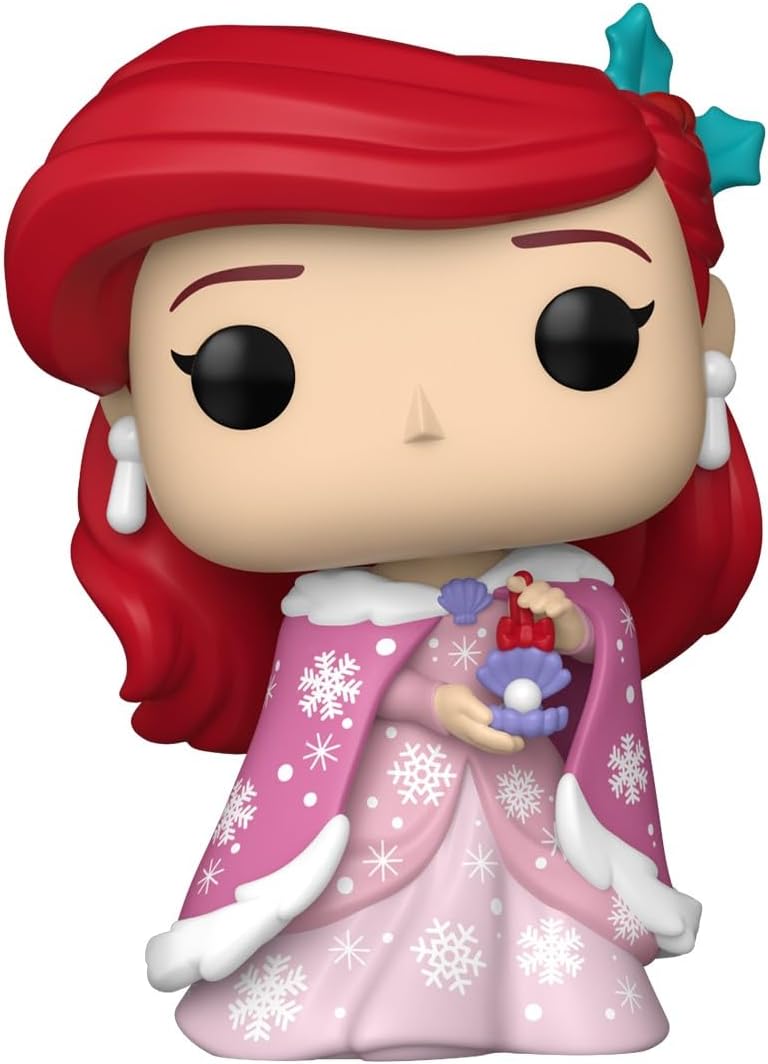Funko Pop! Disney: Princesas de Férias - Ariel - Princesas Disney - Figura de Vinil Colecionável - Ideia de Presente - Produtos Oficiais - Brinquedos para Crianças e Adultos - Fãs da Disney/Pixar
