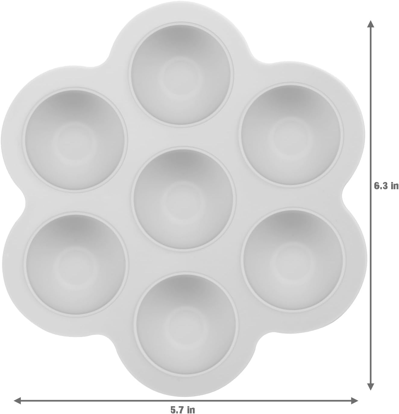 PandaEar Conjunto de 2 Bandejas de Silicone para Congelar Papinhas de Bebê com Tampas, Formas de Gelo para Papinhas de Bebê, Moldes de Silicone para Congelar, Recipiente para Armazenar Papinhas de Bebê,