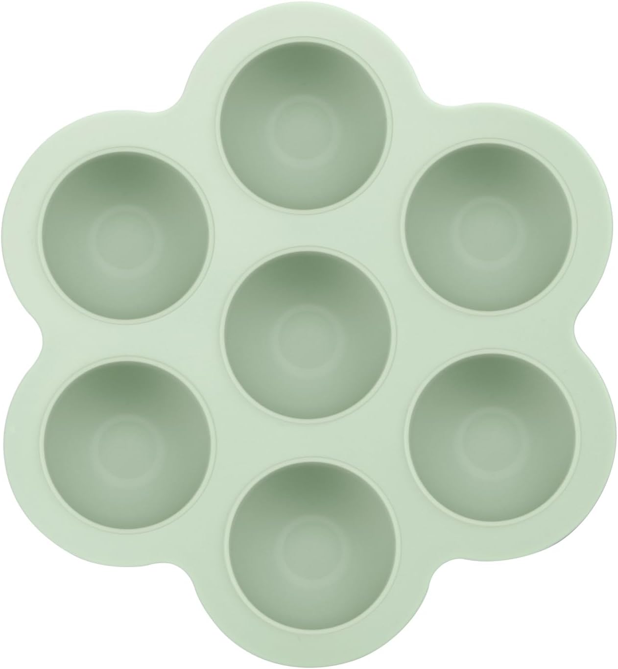PandaEar Conjunto de 3 Bandejas de Silicone para Congelamento de Comida de Bebê com Tampas, Formas de Gelo para Congelador, Bandeja para Alimentos de Bebê em Fase de Introdução Alimentar,
