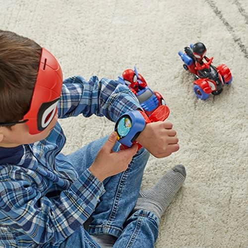 Conjunto de veículos de brinquedo do Homem-Aranha e seus amigos da Hasbro - Exclusivo da Amazon