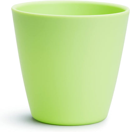 Munchkin Conjunto de colheres para desmame de bebê com alças ergonômicas, tigelas para bebês - conjunto de tigelas de plástico brilhantes, xícaras para crianças, conjunto de pratos para bebês | Pratos empilháveis para crianças,