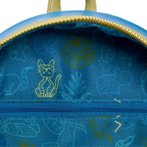 Mochila Loungefly Disney - Encanto - Antonia Tiger - Exclusiva da Amazon - Couro Vegano Premium - Ideia de Presente - Produto Oficial - para Meninos, Meninas, Homens e Mulheres - Fãs de Filmes