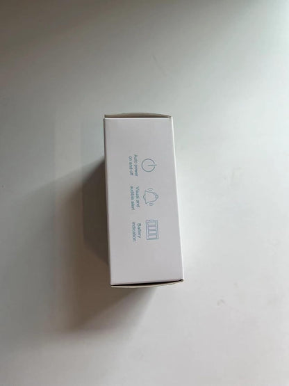 Monitor de oxigênio para bebês, oxímetro de pulso infantil com ponta do dedo que monitora SPO2 e frequência de pulso de adultos e crianças, monitor de O2 para os pés de crianças com lembrete de áudio, aplicativo gratuito e relatório para PC