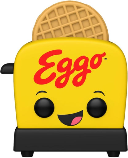 Funko Pop! Ícone de Anúncio: Kellogg's - Waffle Eggo com Torradeira - Kellogg's - Figura Colecionável de Vinil - Ideia de Presente - Produto Oficial - Brinquedos para Crianças e Adultos - Fãs de Ícones de Anúncio - Figura Modelo para Colecionadores