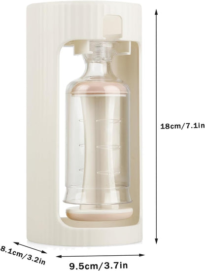 PandaEar Estação de aperto para armazenamento de papinhas em sachê, máquina de encher sachês com 10 unidades, estação de enchimento para bebês e crianças pequenas.