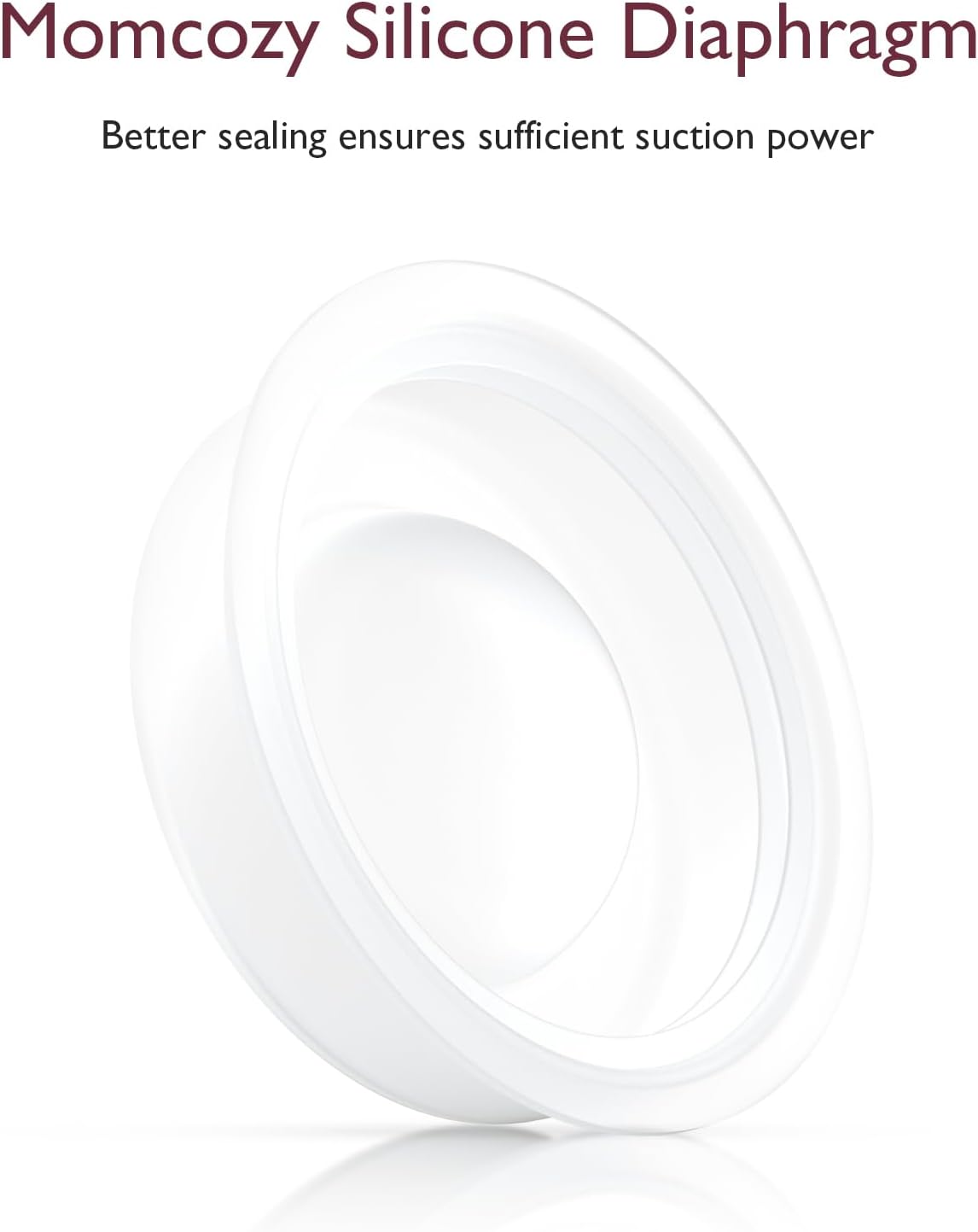 Momcozy Válvulas Duckbill somente para Momcozy V1/V2. Acessórios de substituição para bomba tira leite Momcozy V1/V2 original, pacote com 2