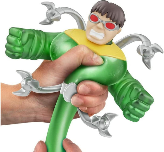 Heróis de Goo Jit Zu Bandai Marvel Action Figure – Pacote com 2 Homem-Aranha VS Dr. Octopus Multicolorido CO41378