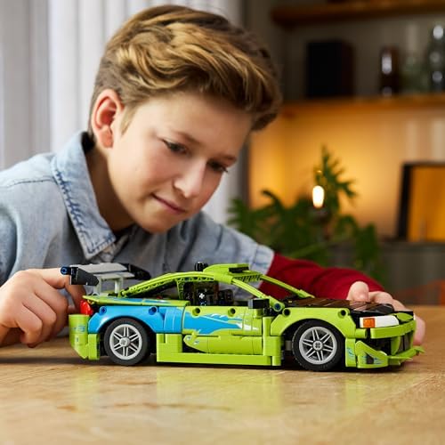 LEGO Technic Velozes e Furiosos Mitsubishi Eclipse - Kit de Montagem Colecionável STEM com Volante e 2 Cilindros de NOS - Presente para Adolescentes a partir de 14 Anos e Fãs Adultos do Filme - 42229