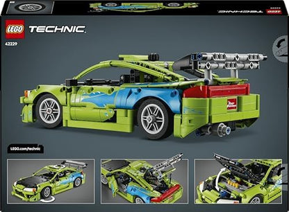 LEGO Technic Velozes e Furiosos Mitsubishi Eclipse - Kit de Montagem Colecionável STEM com Volante e 2 Cilindros de NOS - Presente para Adolescentes a partir de 14 Anos e Fãs Adultos do Filme - 42229