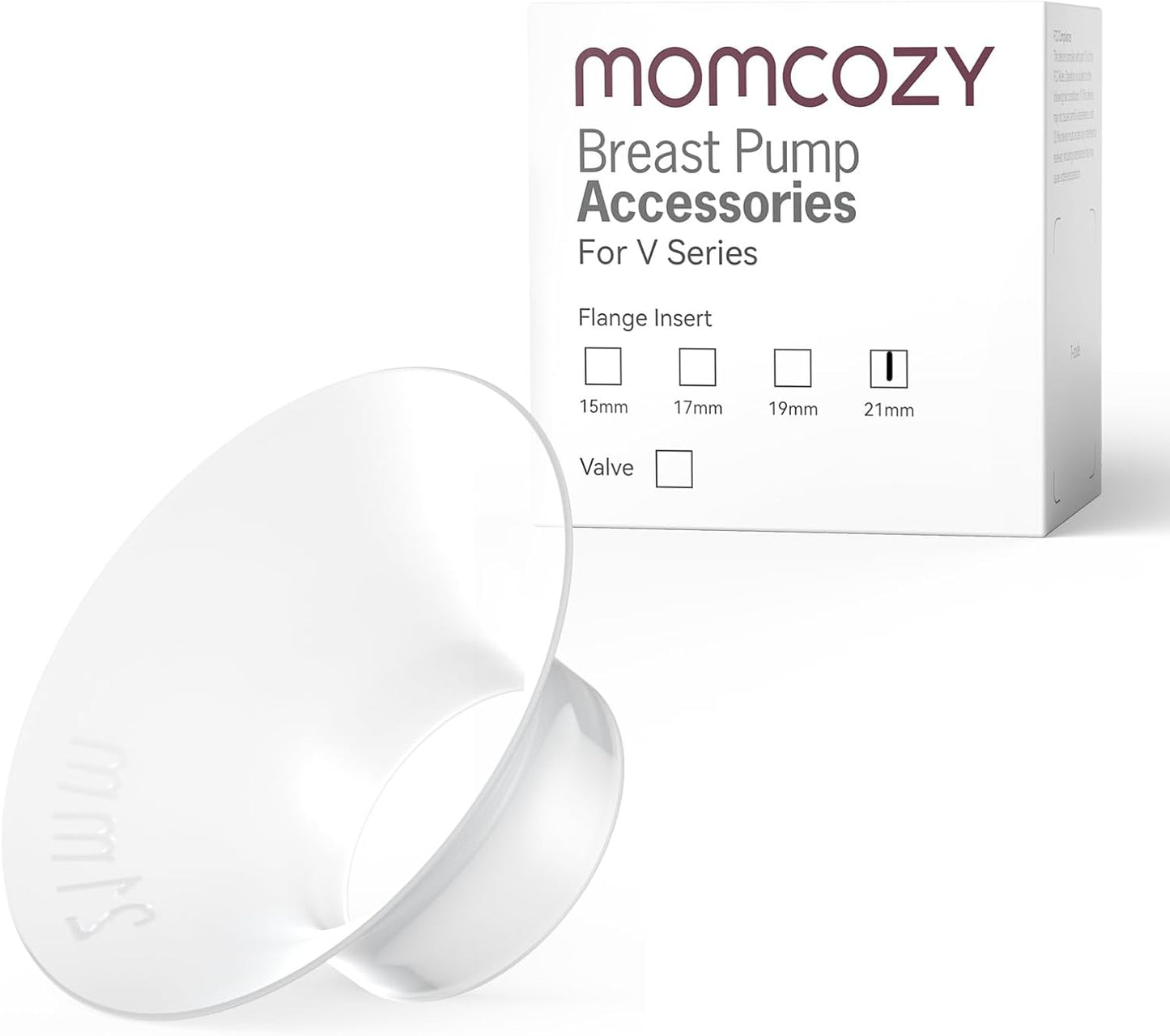Momcozy Válvulas Duckbill somente para Momcozy V1/V2. Acessórios de substituição para bomba tira leite Momcozy V1/V2 original, pacote com 2