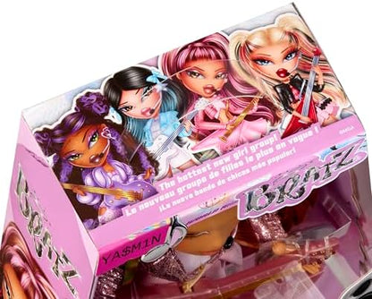 Bratz Pop Starz Yasmin - Boneca Fashion com Pingente Colecionável, Roupa e Acessórios Musicais