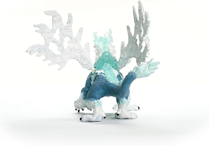 Schleich 70790 ELDRADOR CREATURES Estatueta de dragão de gelo para maiores de 7 anos