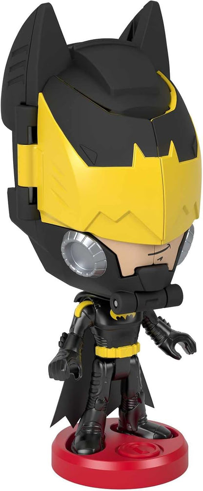 Fisher-Price Imaginext DC Super Friends Head Shifters - Figura do Batman e veículo transformável Batwing para brincadeiras de faz-de-conta a partir de 3 anos de idade