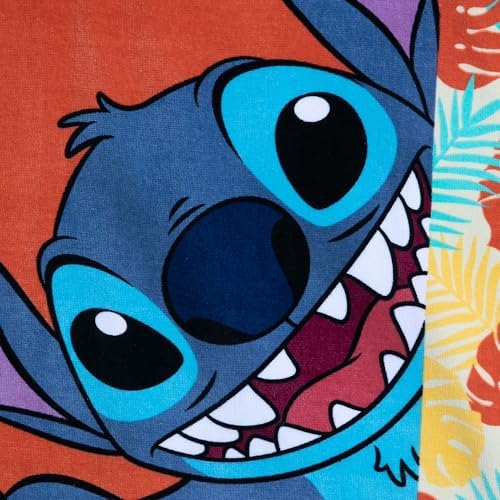Toalha de praia oficial da Disney Store, estampa do Mickey Mouse em todas as cores, algodão macio, secagem rápida, ideal para piscina e banho infantil, 150 cm de altura x 74 cm de largura.
