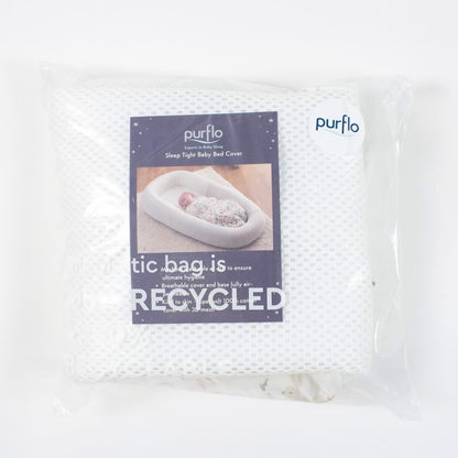 PurFlo Capa de cama de reposição Sleep Tight Baby | Shell Pink