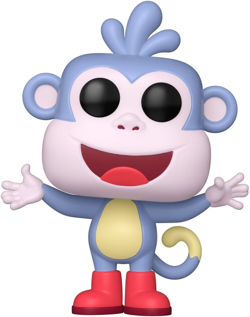 Funko Pop! Animation: Dora, a Aventureira - Botas - Figura de vinil colecionável - Ideia para presente - Produtos oficiais - Brinquedos para crianças e adultos - Fãs de TV - Figura modelo para colecionadores e exposição