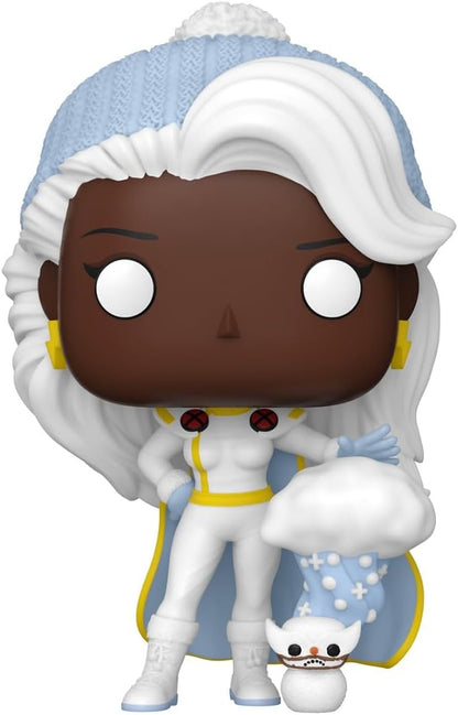 Funko Pop! Marvel: HoliDivas - Tempestade - X-Men - Figura de vinil colecionável - Ideia para presente - Produtos oficiais - Brinquedos para crianças e adultos - Fãs da Marvel - Figura modelo para colecionadores e exposição