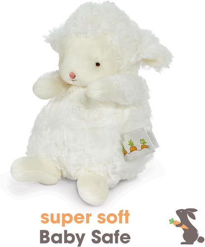 BUNNIES BY THE BAY Ursinho de Pelúcia Ovelha Wee Kiddo | Brinquedo de pelúcia macio e fofinho para bebês, o primeiro brinquedo perfeito para recém-nascidos | Ursinho de pelúcia ovelha seguro para bebês e novos pais