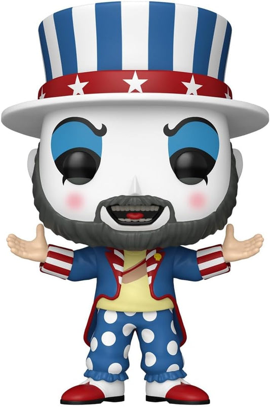 Funko Pop! Plus: A Casa dos Mil Corpos – Capitão Spaulding - A Casa dos 1000 Corpos (2003) - Figura de Vinil Colecionável - Ideia para Presente - Produtos Oficiais - Brinquedos para Crianças e Adultos