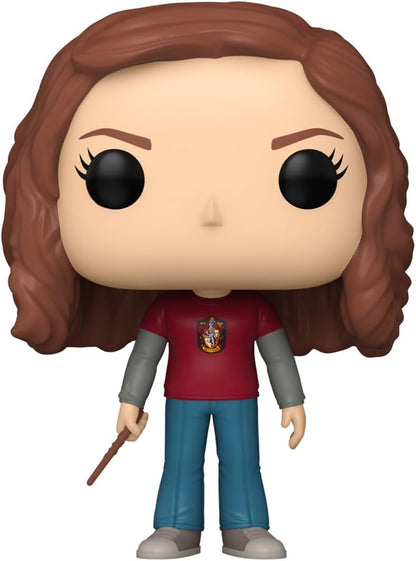 Funko Pop! Harry Potter Temporada 18 – Hermione Granger Oppugno - Figura Colecionável de Vinil - Produto Oficial - Brinquedos para Crianças e Adultos - Fãs de Filmes - Figura para Colecionadores