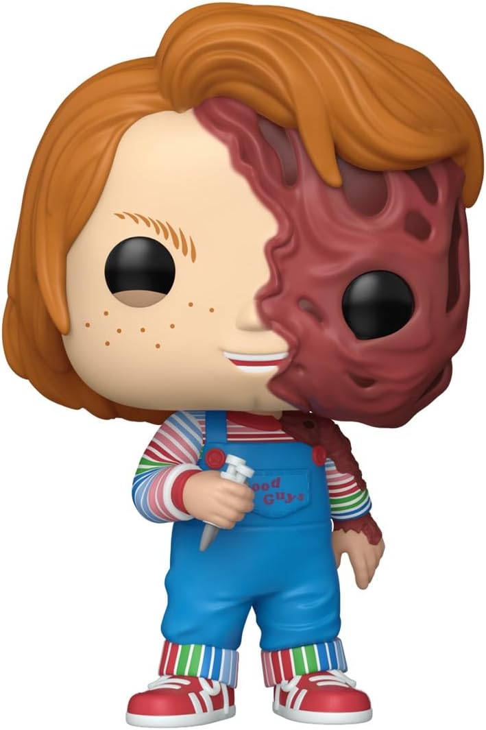 Funko Pop! TV: Chucky - (TV) - Chucky Derretido - Figura de Vinil Colecionável - Ideia de Presente - Produtos Oficiais - Brinquedos para Crianças e Adultos - Fãs de Cinema - Figura Modelo para Colecionadores e Exibição