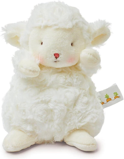BUNNIES BY THE BAY Ursinho de Pelúcia Ovelha Wee Kiddo | Brinquedo de pelúcia macio e fofinho para bebês, o primeiro brinquedo perfeito para recém-nascidos | Ursinho de pelúcia ovelha seguro para bebês e novos pais