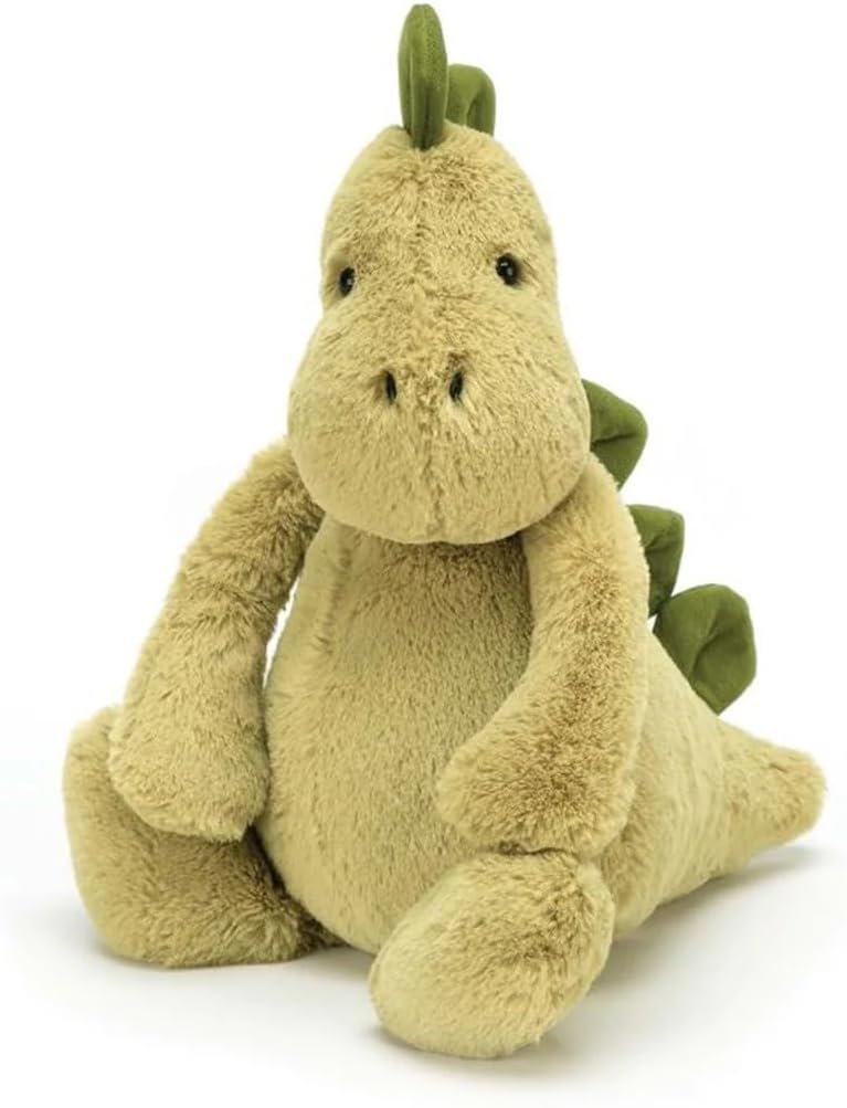 Jellycat Bashful Dino Médio - C: 9 cm x C: 12 cm x A: 31 cm
