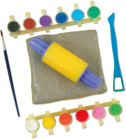 Galt Toys, Cerâmica Animal, Kits de Artesanato Infantil, A partir de 6 Anos, 32,7 x 6,9 x 23,9 cm e Brinquedos, Ímãs de Monstro, Kit de Artesanato para Crianças, A partir de 6 Anos