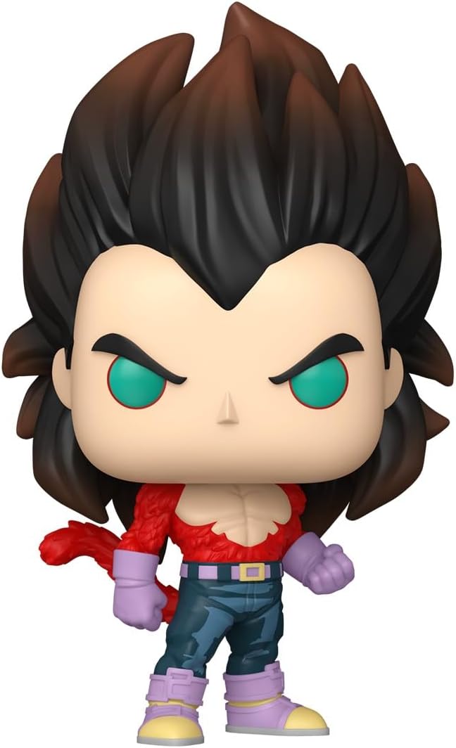 Funko Pop! Animation: Dragon Ball GT - S Vegeta - Figura Colecionável de Vinil - Ideia de Presente - Produto Oficial - Brinquedos para Crianças e Adultos - Fãs de Anime - Figura para Colecionadores e Exibição