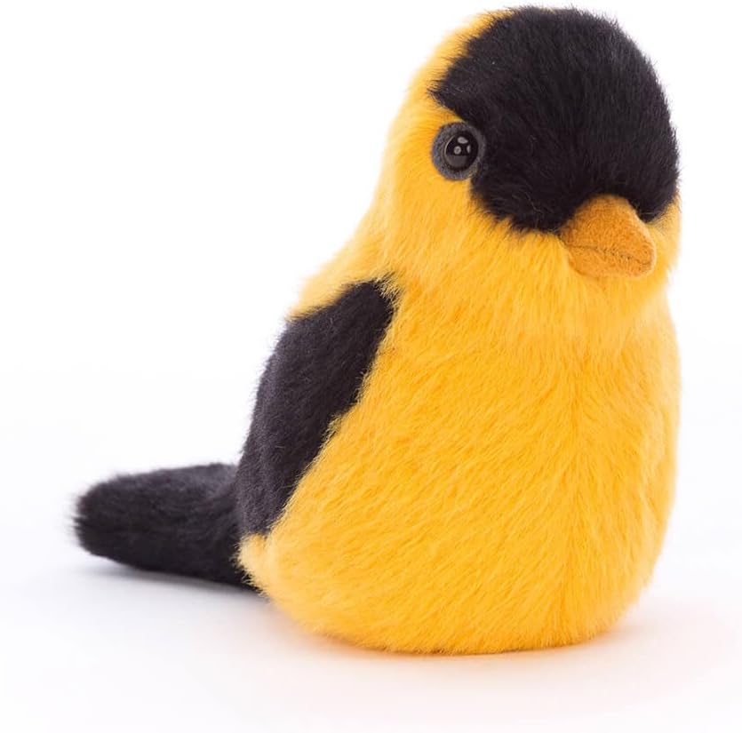 Jellycat Birdling Goldfinch - C: 9 cm x C: 7 cm x A: 10 cm