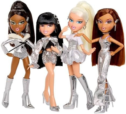 Bratz Charmz Yasmin - Boneca Fashion com Pulseira de Berloques Colecionável, Inclui Roupa e Acessórios, Vem em uma Embalagem Exclusiva para Exibição, Personalize e Colecione