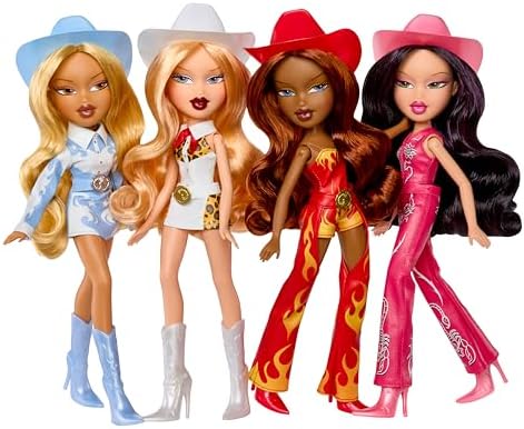 Bratz Sassy Stampede Jade – Boneca Fashion Colecionável – Boneca em Estilo Cowgirl (Western) com Roupa e Acessórios