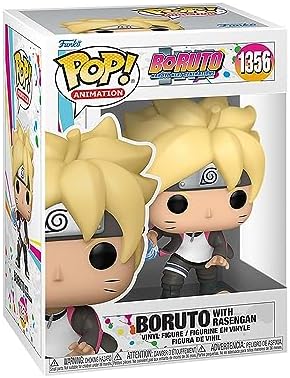 Funko Pop! Animation: Boruto - Boruto Uzumaki com Ransengan - Brilha no Escuro - Boruto: Naruto Next Generations - Exclusivo da Amazon - Figura de Vinil Colecionável - Ideia de Presente - Produto Oficial