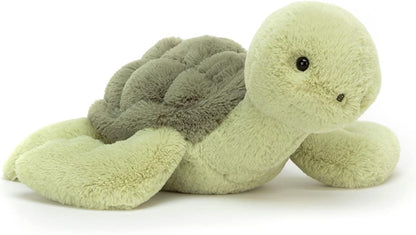 Jellycat Decoração de pelúcia colecionável Tully Turtle